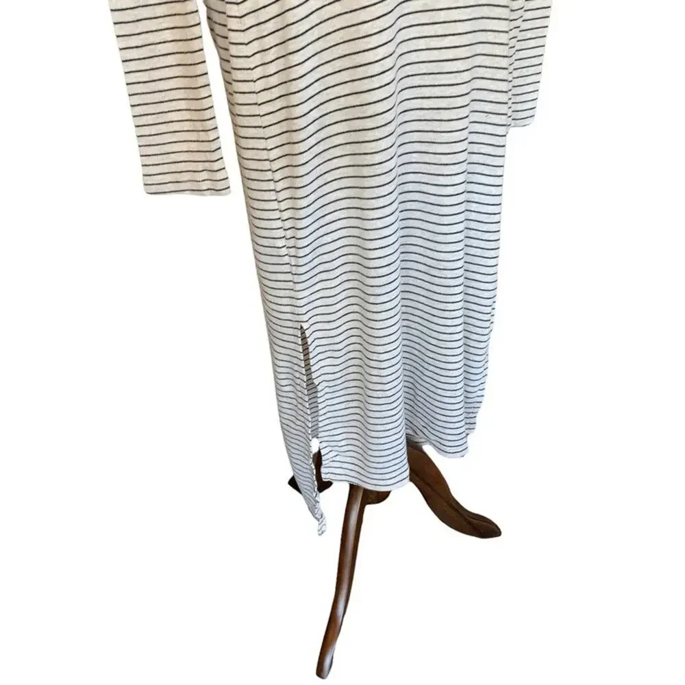 LA Made maxi dress Henley type.‎ Long sleeve. Longer in back size medium - Picture 5 of 8